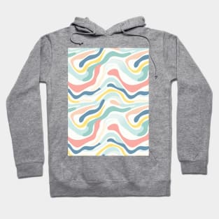 Autumn Nostalgia: Retro Pastel Doodle Delight Hoodie